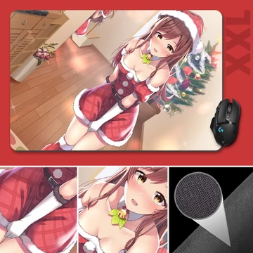 Anime - Karácsonyi - Egérpad XXL