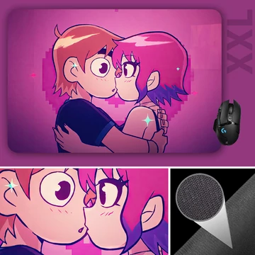 Scott Pilgrim Takes Off - Egérpad XXL