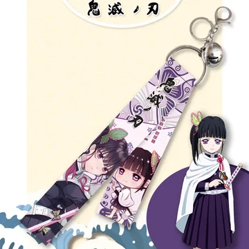 Demon slayer -  Kanao  - csengős kulcstartó