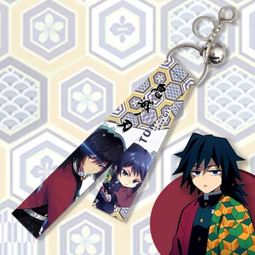 Demon slayer - Tomioka - csengős kulcstartó