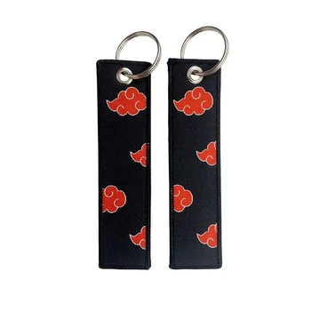 Akatsuki - hímzett kulcstartó