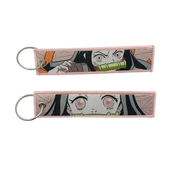 Demon Slayer - Nezuko - hímzett kulcstartó