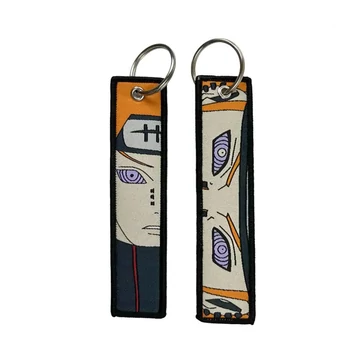 Naruto - Pain - hímzett kulcstartó