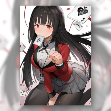 Kakegurui- Yumeko - Poszter 