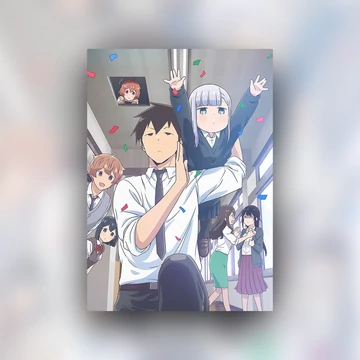 Aharen-san wa Hakarenai - Poszter