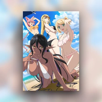 Chotto dake Ai ga Omoi Dark Elf ga Isekai kara Oikaketekita - Poszter