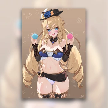 Genshin Impact - Navia - Poszter