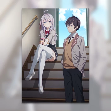 Tokidoki Bosotto Russia-go de Dereru Tonari no Alya -san - Poszter