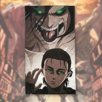 Attack on Titan - Eren - Textil poszter