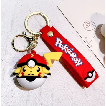 Pókémon -  Pikachu - Kulcstartó