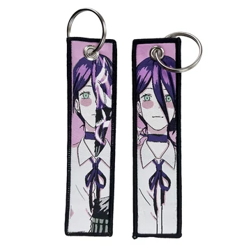 Chainsaw Man - Reze - hímzett kulcstartó