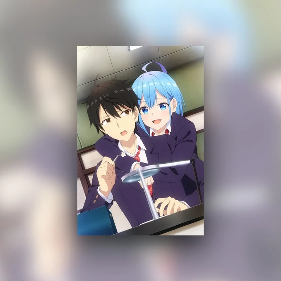 Danjo no Yuujou wa Seiritsu suru? - Poszter