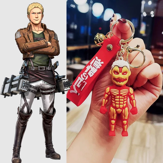 Attack on Titan - Reiner - Kulcstartó 